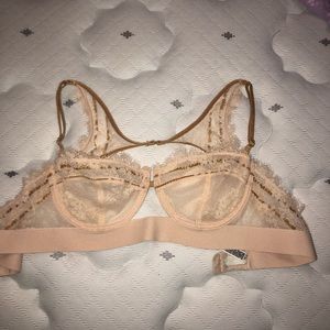 Beautiful free people lace bra